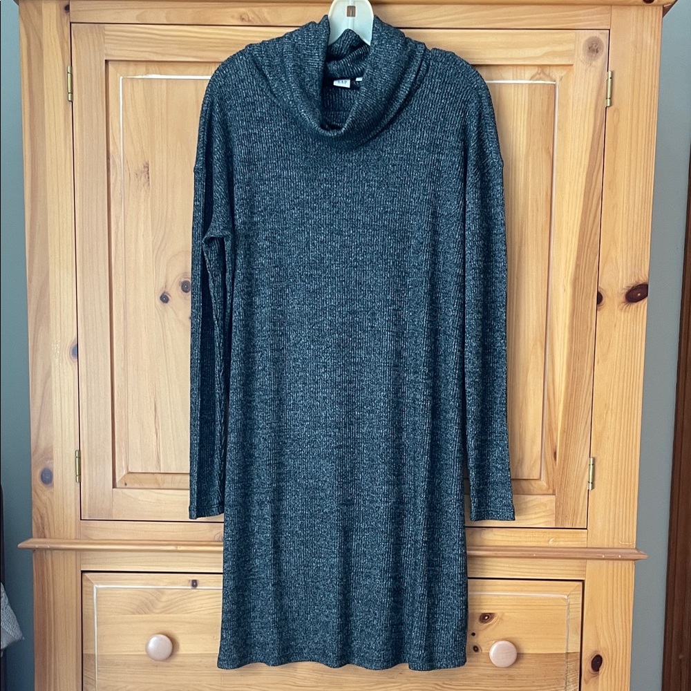 EUC GAP Charcoal Sweater dress